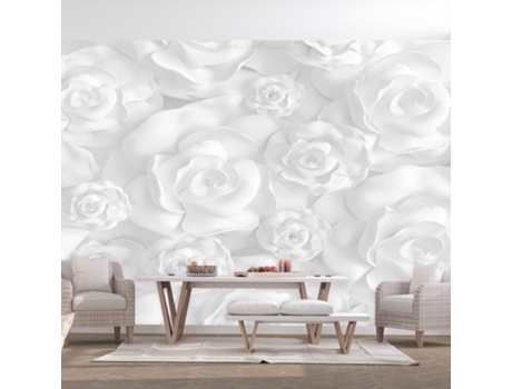 Papel Pintado Plaster Flowers 350x245