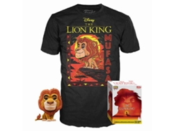 Figura REI LEÃO Funko Pop! Mufasa + T-Shirt