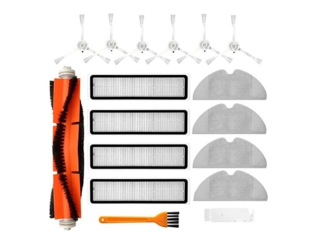 Para dreame bot l10 pro kits de substituição escova lateral principal filtros esfregão pano