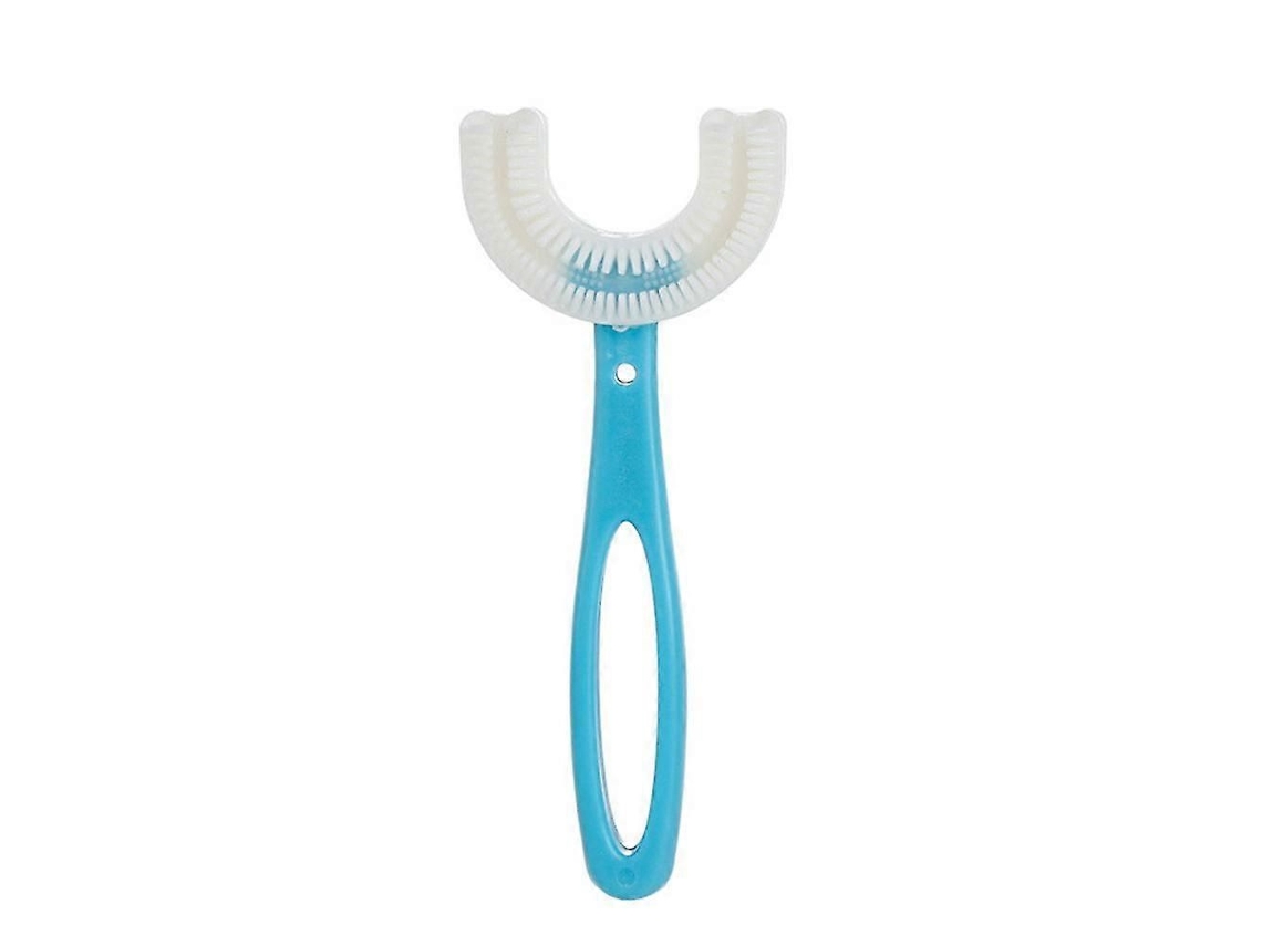 Cepillo de dientes de silicona en forma de U para niños de 2 a 12 años. GOKOCO