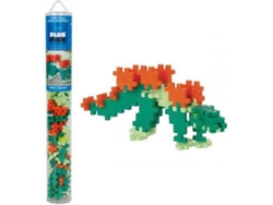 Bloques de Construcción PLUS PLUS Stegosaurus (100 Piezas)