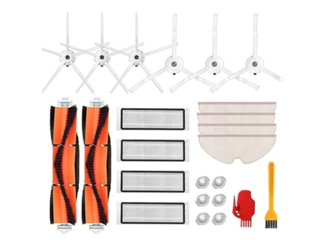 Kit de accesorios de repuesto para Robot aspirador Xiaomi Mijia Roborock S4 S5 S6 E4 E20 E25 E35 S50, paquete de 24 unidades