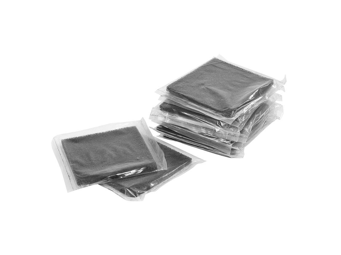 10 Filtros De Carbón Activado De 13 Cm X 13 Cm Para Absorción De Humos De Soldadura