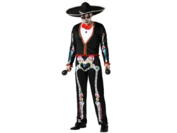 Disfraz para Hombre Adulto Esqueleto Mexicano Mariachi XS ATOSA