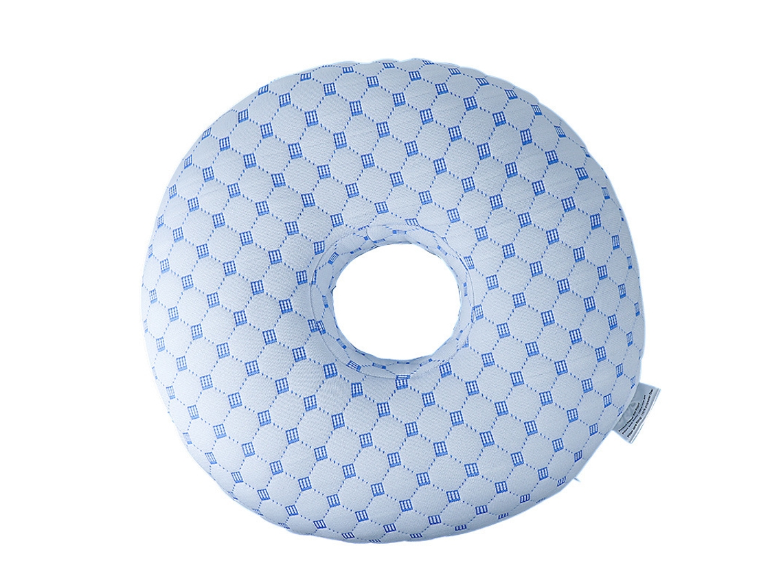 Almofada De Orelha Com Furo Eifson , Alivia A Dor Na Orelha (azul)