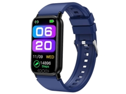 Pulsera deportiva inteligente multimodo Tk72 1.47 con monitor de frecuencia cardíaca, temperatura corporal y oxígeno en sangre para bicicleta eléctrica.