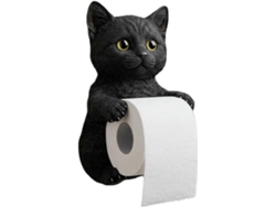 Portaperiódicos con diseño de gato 3D, divertido portatoallas de papel, portapapel higiénico decorativo, soporte de pared para baño y cocina. Jortmrd