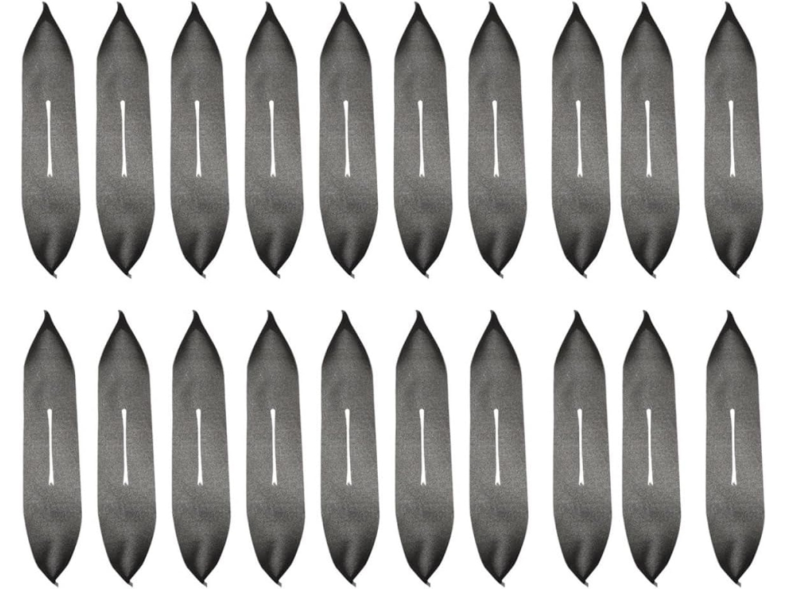 Juego 20 Fundas Antideslizantes Perchas Protectores Espuma Negra 41 Prácticos Accesorios Guardar Evitan