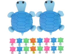 Juego De 36 Mini Gomas De Borrar Con Forma De Tortuga Para Lápices Con Diseño De Dibujos Animados.