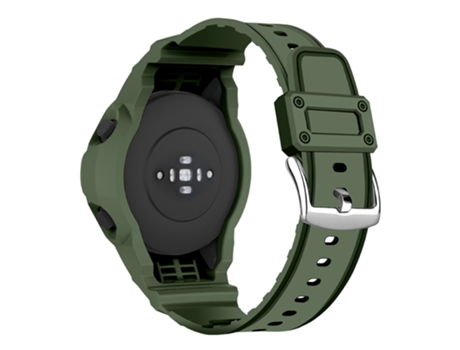 Correa TPU + PU reloj de banda con hebilla para Xiaomi Mi Watch Color Sports - verde intenso