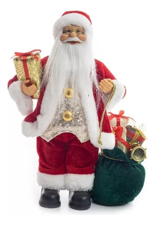 Nuevo Papá Noel de 60 cm con bolsa de regalo, adorno decorativo vayotoy