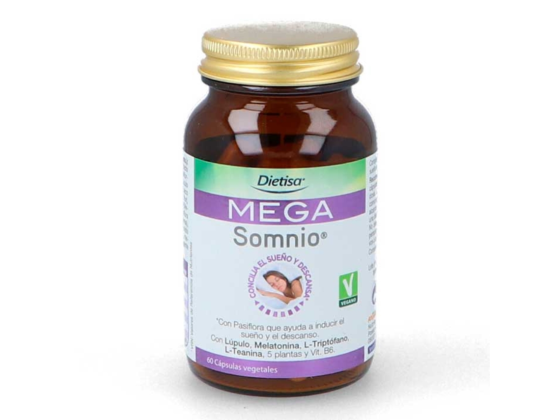 Complemento Alimentar DIETISA Mega Somnio 60 Cápsulas