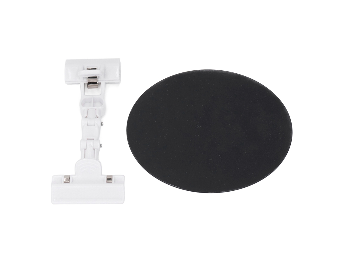 Panel De Soldadura Automático Ajustable Con Soporte Blanco Y Protección Ocular, Redondo De 16 Cm.