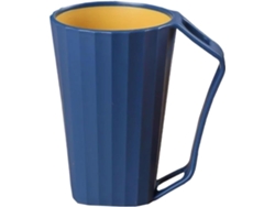 Topbathy Soporte En Plástico Color Azul Juego De 3 Piezas Para Baño