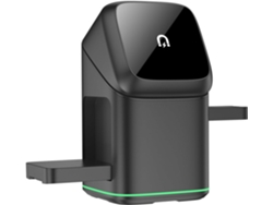 Estación De Carga Rápida Giratoria De Metal Para Múltiples Dispositivos (teléfonos)