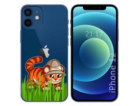 Carcasa iPhone 12 / 12 Pro (6.1) TUMUNDOSMARTPHONE Dibujos Transparente Multicolor