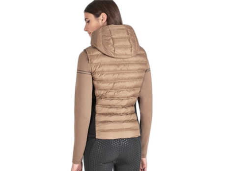 Chaleco para Mujer de Equitación EQUILINE (S - Márron)