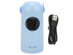 Sacapuntas Eléctrico Automático Con Función De Parada Inteligente, Recargable, Ajustable, Azul.