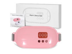Cinturón uterino con 3 niveles de calor + vibración, alivia el dolor menstrual y calienta el vientre. Un regalo útil y considerado para mujeres. STELASPLEN