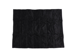 Alfombrilla Para Chimenea Oxford Air Shutter Negra, 2 Capas, Algodón, 99 X 81 Cm, Invierno