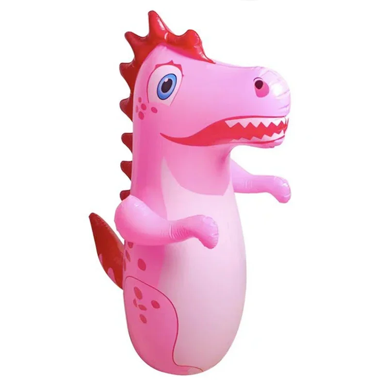 Saco De Boxeo Inflable Con Forma De Dinosaurio Para Juegos Y Juguetes Deportivos Para Niños.