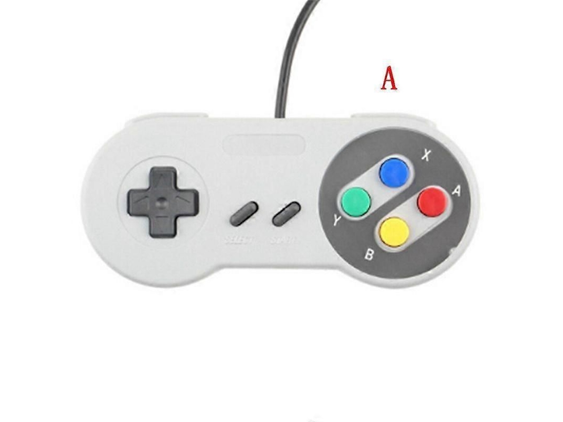 Controle Retro Usb Super Controller para Sf Snes Pc Windows Mac Acessórios de Jogo GOKOCO