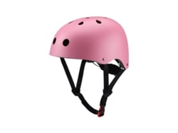 Casco infantil, talla M, rosa.