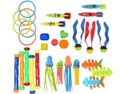 Juguete de buceo para piscina, kit de entrenamiento de natación, juguete acuático colorido para Vayotoy