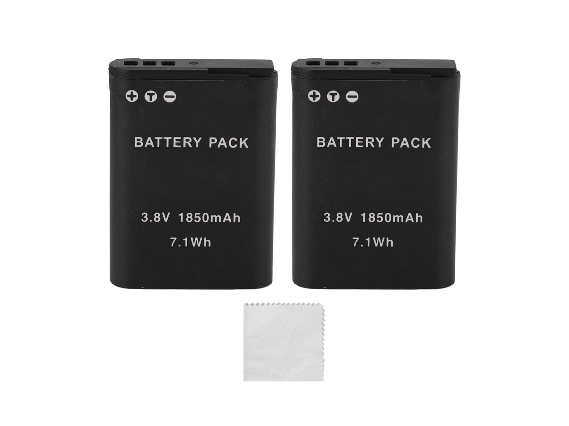 Batería de cámara (1850 mAh, repuesto para Nikon Coolpix)