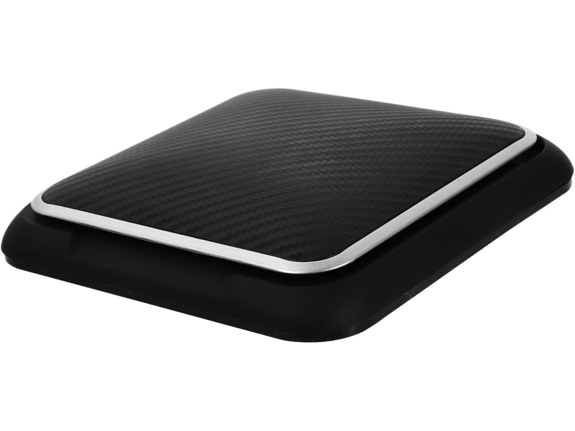 Suporte Para Celular Veicular Em Silicone Preto E Abs