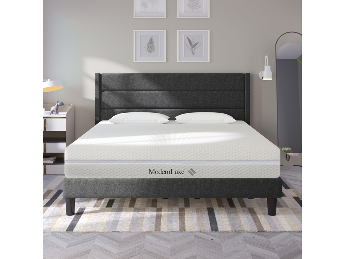 Colchón De Espuma Fría 140x200 - 7 Zonas, Altura 20 Cm, H3/h2, Ergonómico Con Asas, Funda Lavable, Fibra Climática Con Cremallera Envolvente
