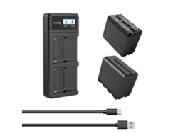 Kit Cargador + 2 Baterias SMALLRIG 3823 Np-F970 para Cámaras Video Sony