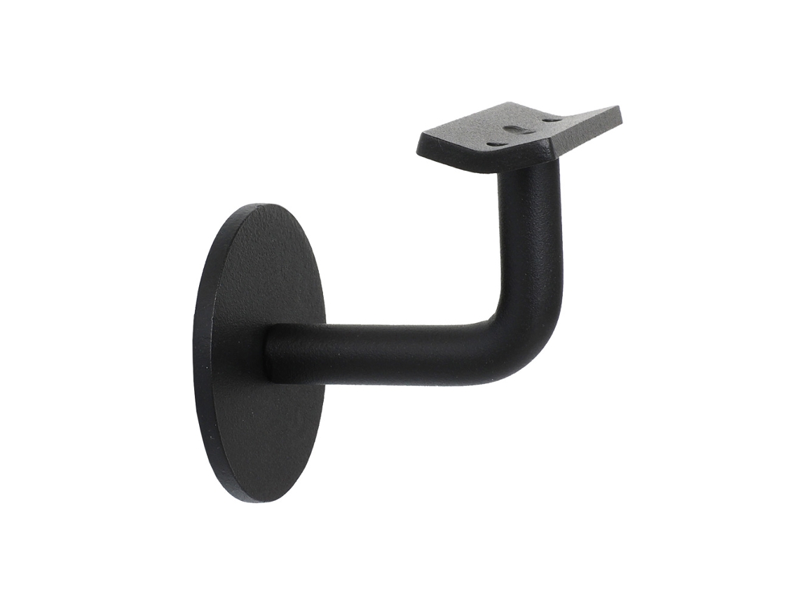 Soporte Pasamanos Fijación Persiana Negra IVOL
