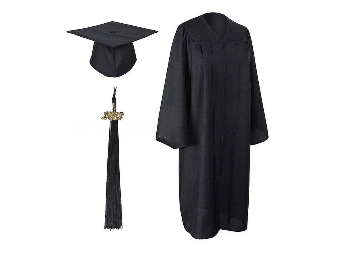 2026-traje De Graduación Con Toga Gorro Y Borla Para Bachillerato Y Universidad 2023 Adultos Unisex