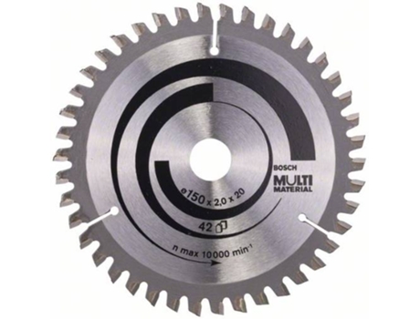 Disco de Sierra Circular BOSCH Multi Material 150x20/16x2.0 mm - 42