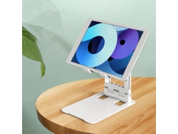 Soporte para tableta y ordenador, soporte de escritorio estable y plegable, antideslizante, de elevación, para teléfono móvil, altura ajustable, Universal