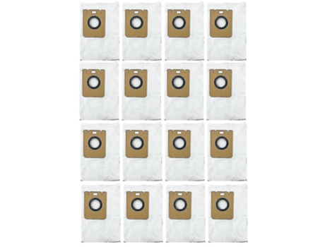 16 Uds bolsas de polvo para Dreame L10 Plus Robot aspirador repuestos