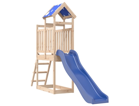 Parque Infantil De Exterior VIDAXL Marrón Madera