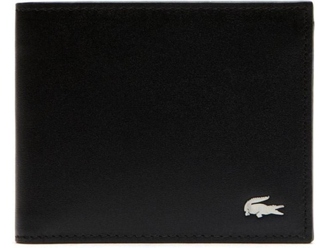 Cartera LACOSTE Fitzgerald Cuero Hombre (TU - Negro)