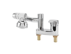 Grifo giratorio para lavabo de baño con pantalla digital