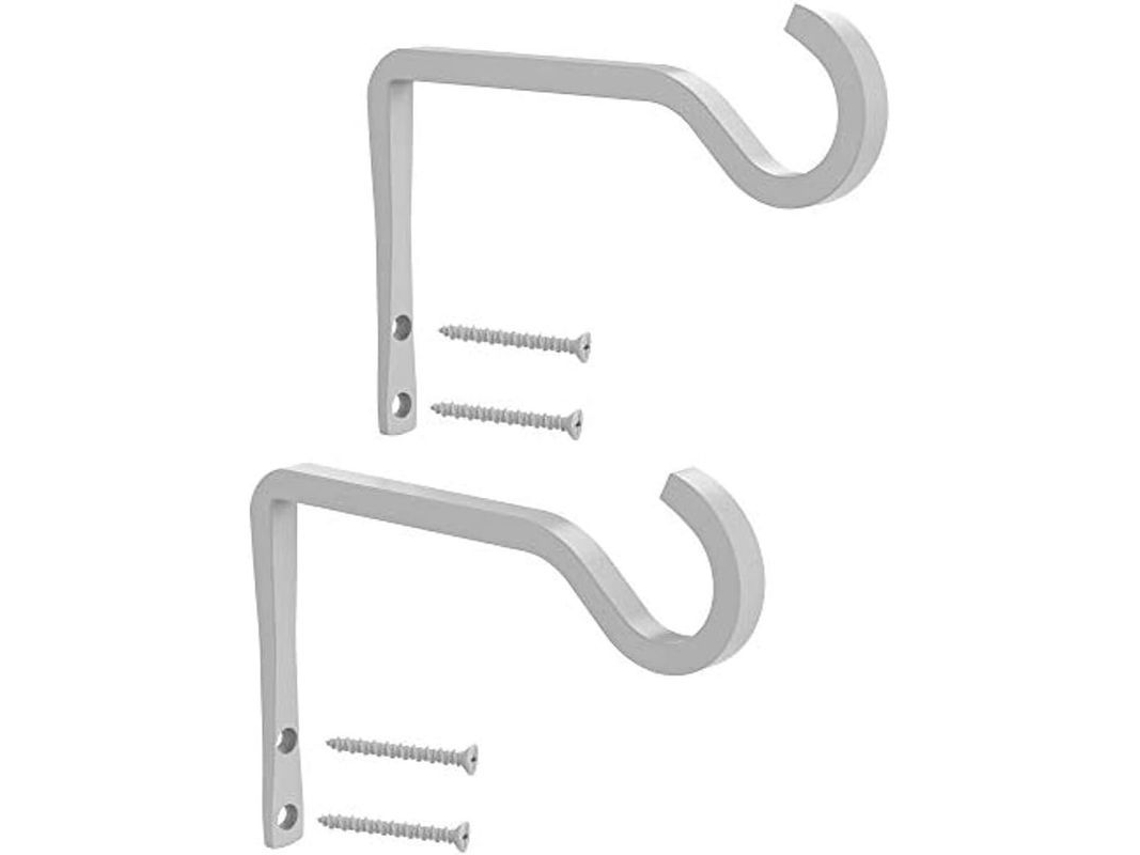 Soporte De Pared Metálico Para Colgar Macetas, Pájaros Y Adornos - 2 Unidades