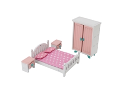 Juguetes Educativos De Simulación De Cuarto De Muñecas Con Muebles Miniatura Para Jugar A Hacer Rol