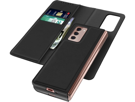 Carcasa Samsung Galaxy Z Fold 2 AVIZAR FOLIO-SPLIT-BK-ZF2 Libro Negro