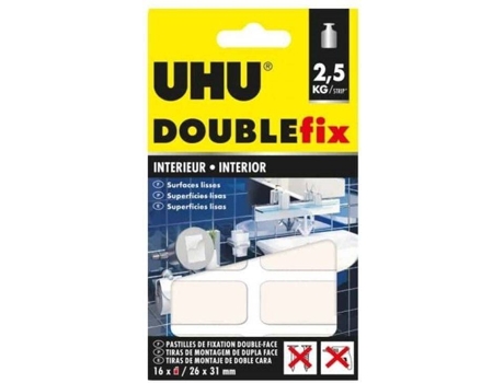 Tira UHU Cara Interiores Doublefix