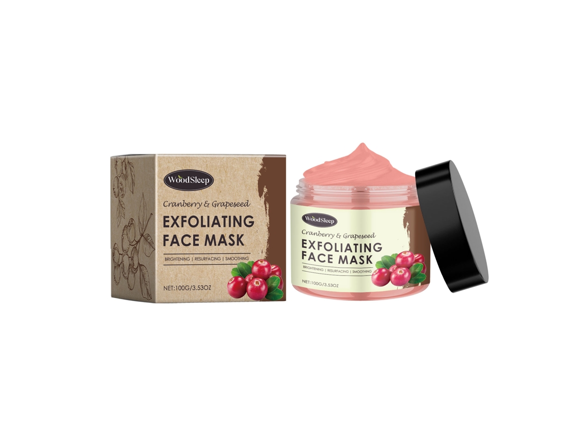 Mascarilla exfoliante de arándano