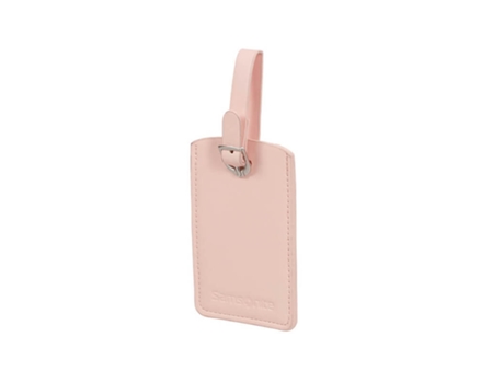 Accesorios Samsonite Set 2 Etiquetas De Equipaje Rosa