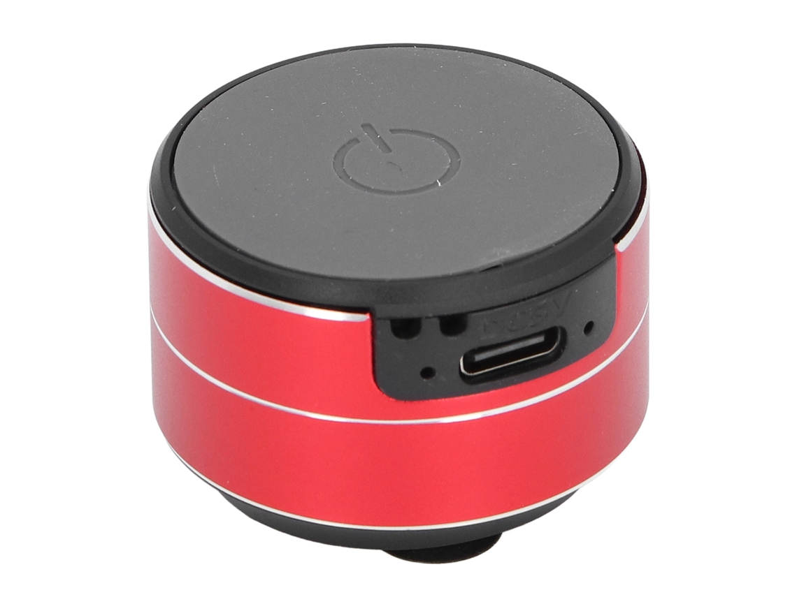 Altavoz Inalámbrico De Conducción Ósea De 3w 4ω 5v Bt5.3 Estéreo Con Ventosa, Rojo, 10 M