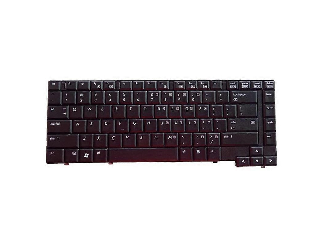 Teclado de repuesto en inglés para HP Compaq 6530b y 6535b, diseño estadounidense, negro Everley891