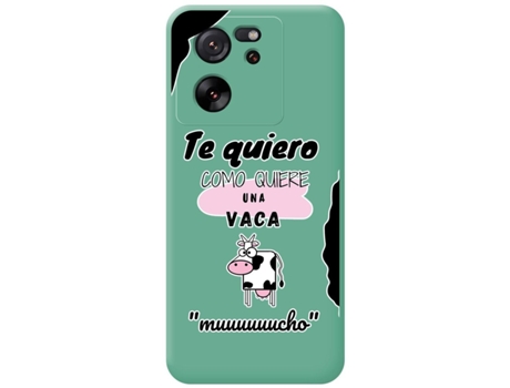 Funda para Xiaomi Xiaomi 13T TUMUNDOSMARTPHONE Silicona Líquida Verde