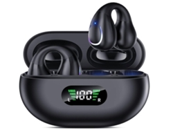 Auriculares de conducción Bear Cascos inalámbricos Bluetooth y auriculares deportivos abiertos Combinación de tecnología de conducción ósea y diseño YEMAESRE